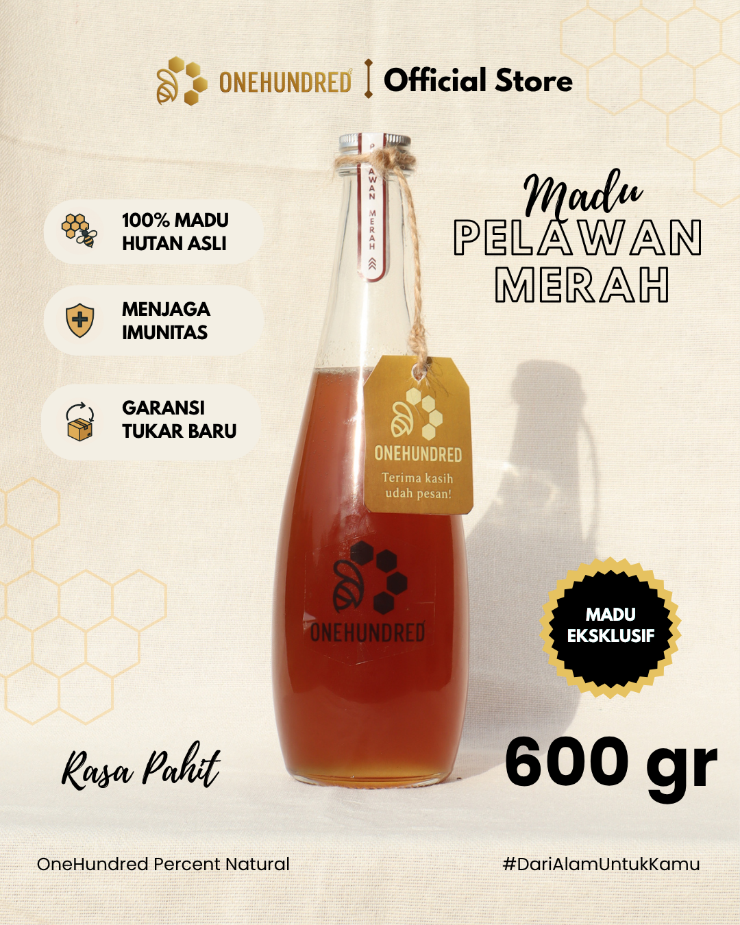 One Hundred Honey Branding Asset 4