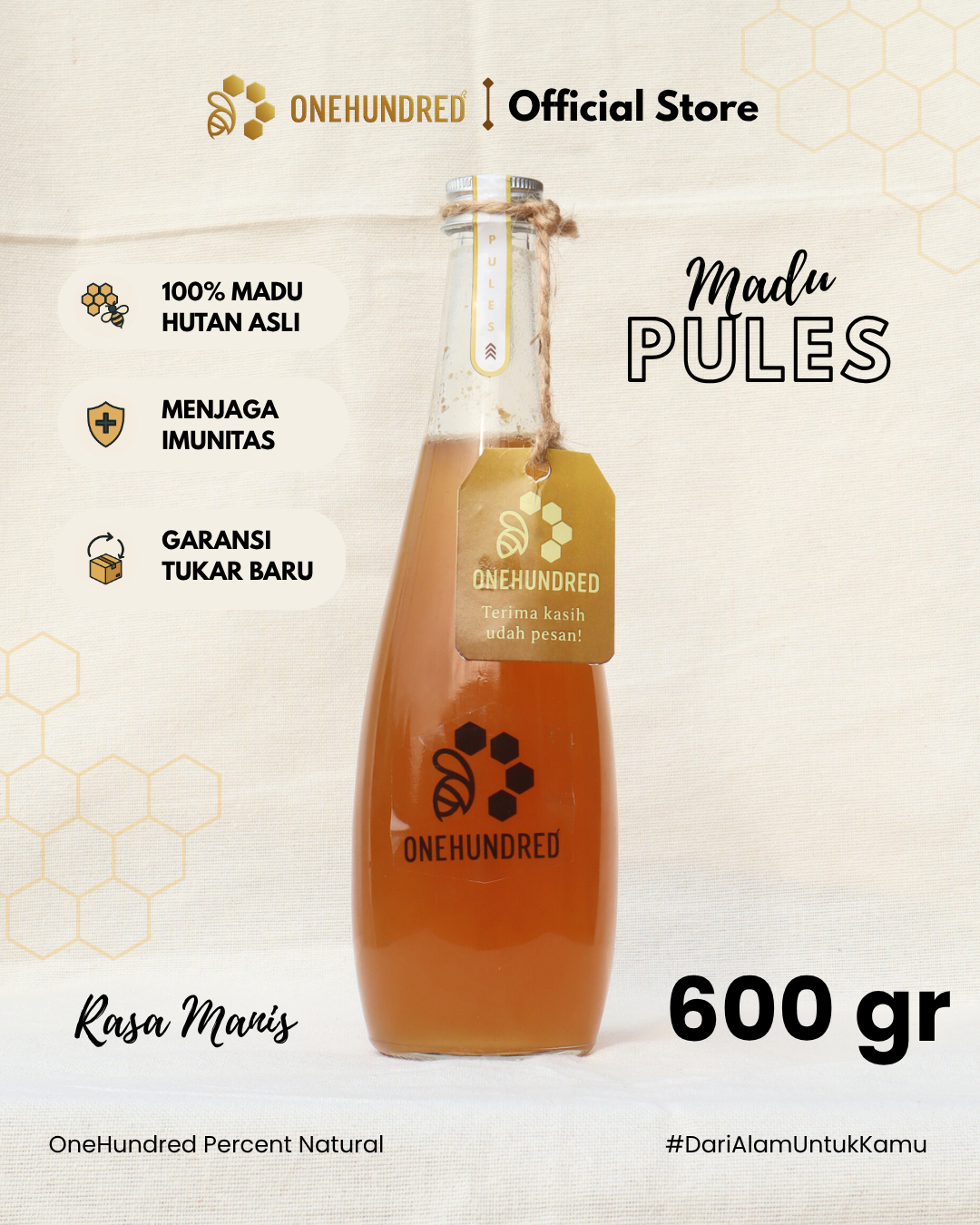 One Hundred Honey Branding Asset 5