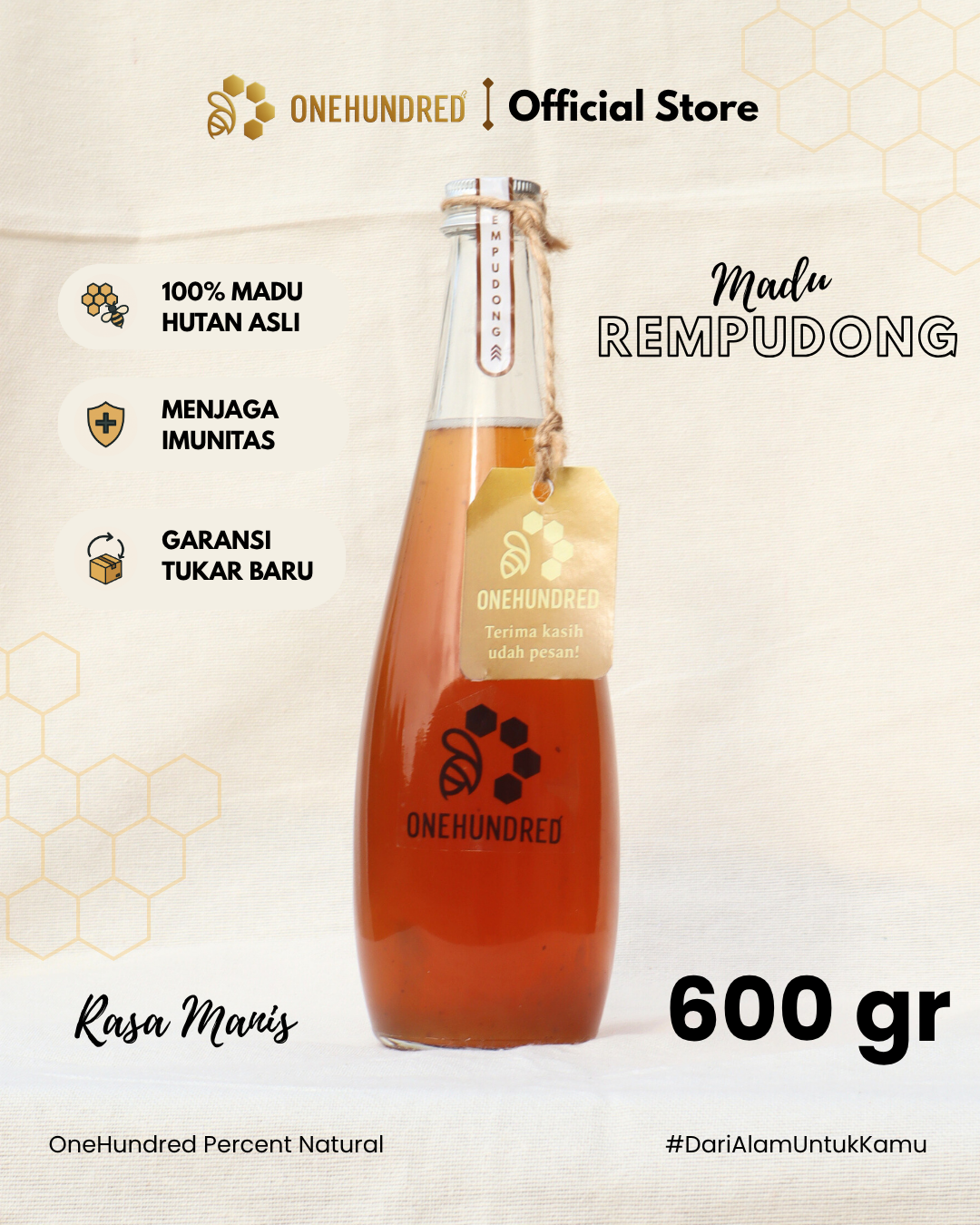 One Hundred Honey Branding Asset 6